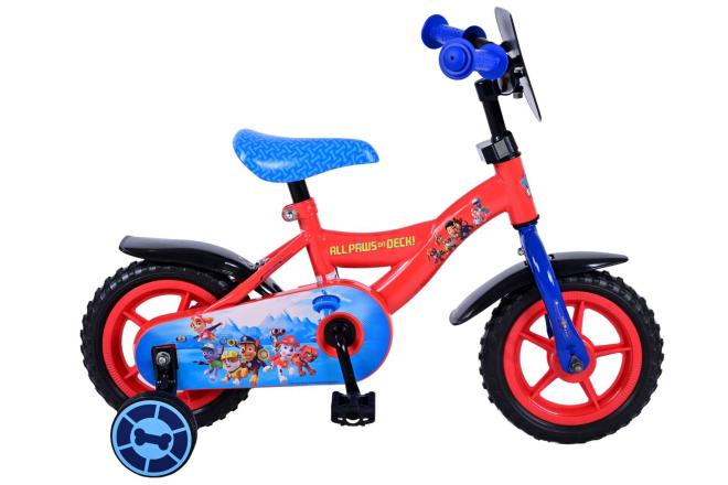 PAW PATROL Bicicleta para niños - Niños - 10 pulgadas - Azul rojo - Thrapper