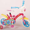 Bicycle per bambini Peppa Pig - Girls - 10 pollici - Blu rosa - Trapper