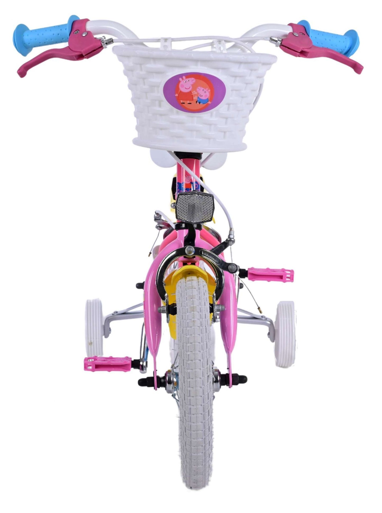 Peppa Pig Bike para bicicletas para niños de 12 pulgadas rosa dos frenos de mano
