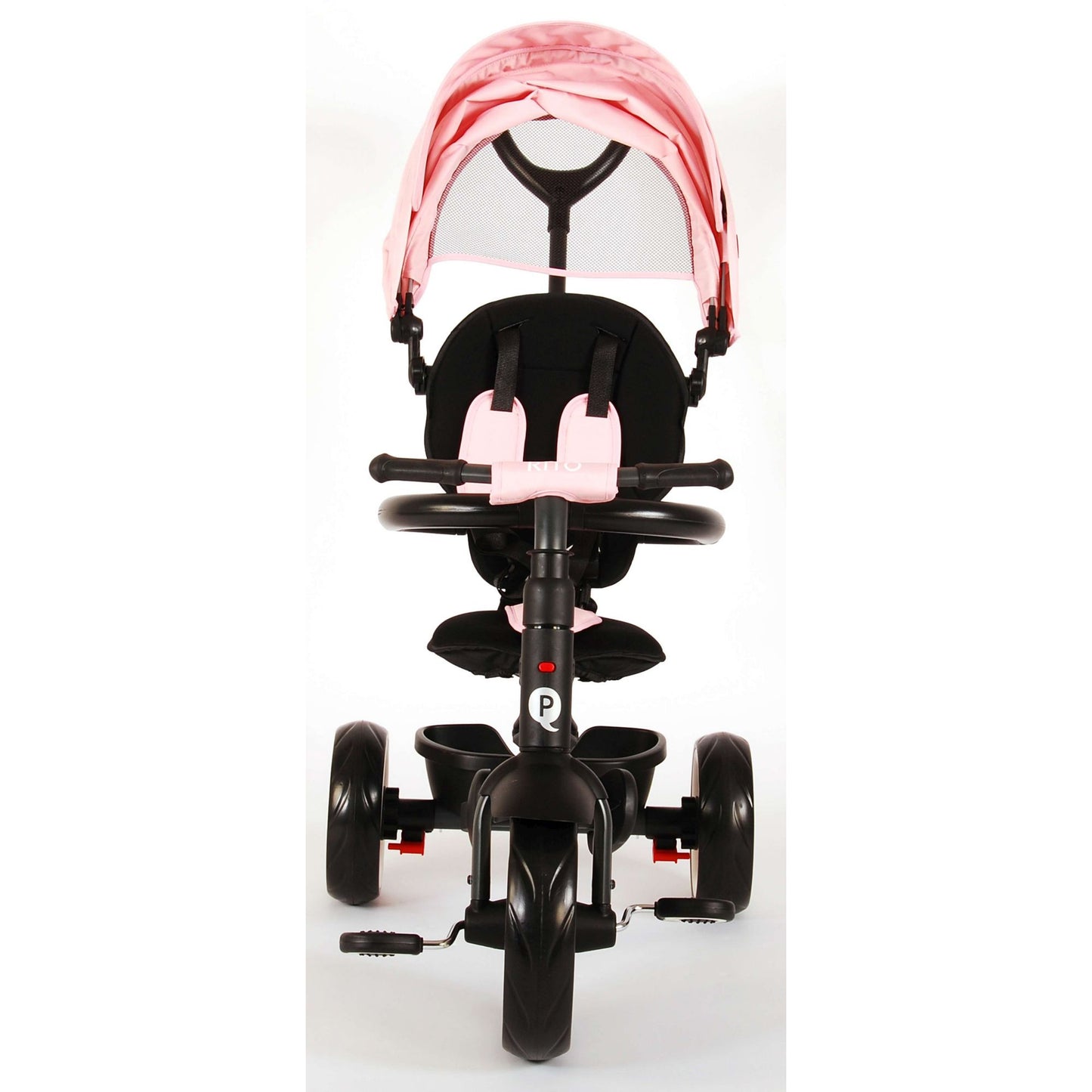 Rito Deluxe 3 in 1 Tricycle junior rosa nero