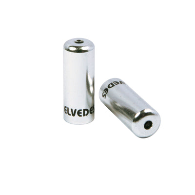 Elvedes Cappone per cavo 4,2 mm in alluminio (10st)