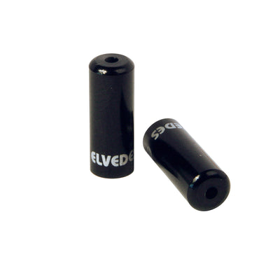 Elvedes Kabelhoedje 4,2mm aluminium zwart (10st)