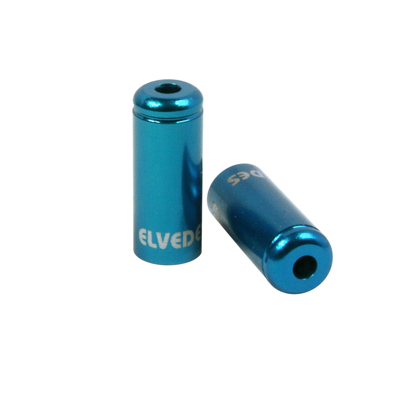 Elvedes Cappone per cavo 5 mm in alluminio blu (10st)