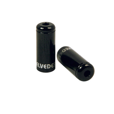 Elvedes Cable Hat 5 mm de aluminio negro (10º)