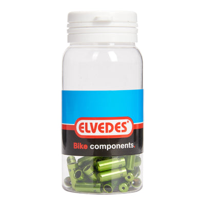 Elvedes Kabelhoedje 4,2mm seal groen (50x) alum. ELV2012011