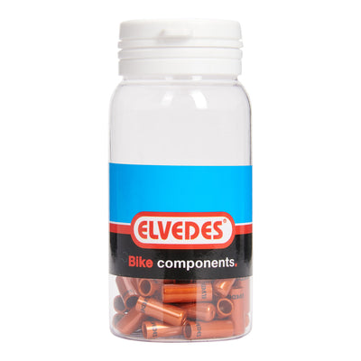 Elvedes Kabelhoedje 4,2mm seal oranje (50x) alum. ELV2012012
