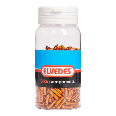 Elvedes Anti -Spell Caps 2.3 mm de color naranja (500x). ELV2012017