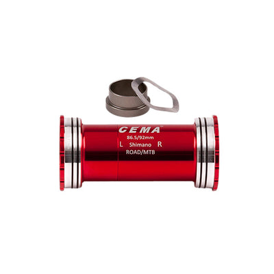 Cema Bracketas BB86-BB92 Int. Sram gxp-keramic-rojo