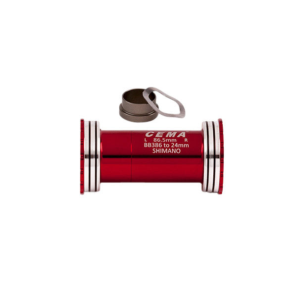 CEMA BRACKETAS BB386 Interlock SRAM GXP-RVS rosso