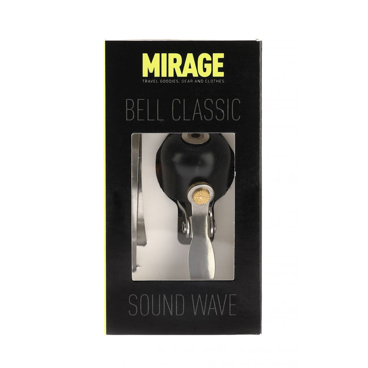 Mirage Mirage wave bel 27mm mat zwart in doosje 1507102