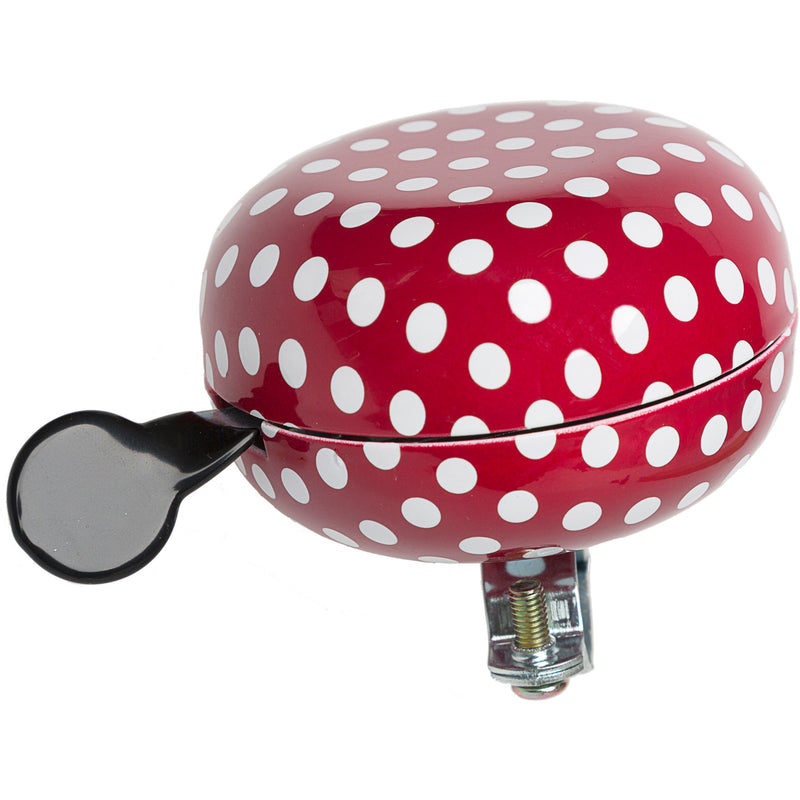 Newlooxs new looxs ding dong bel 80mm polka dot red