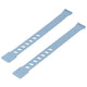 Conjunto de correas de pie azul claro