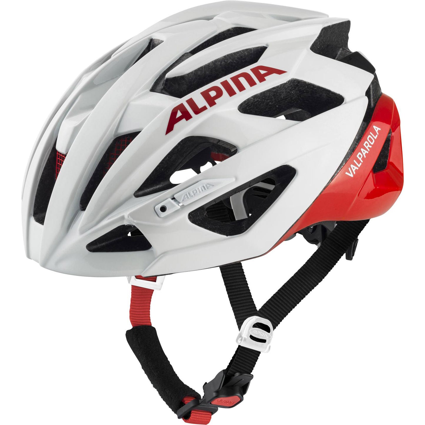 ALPINA HELM ValParola White-Red 51-56 cm