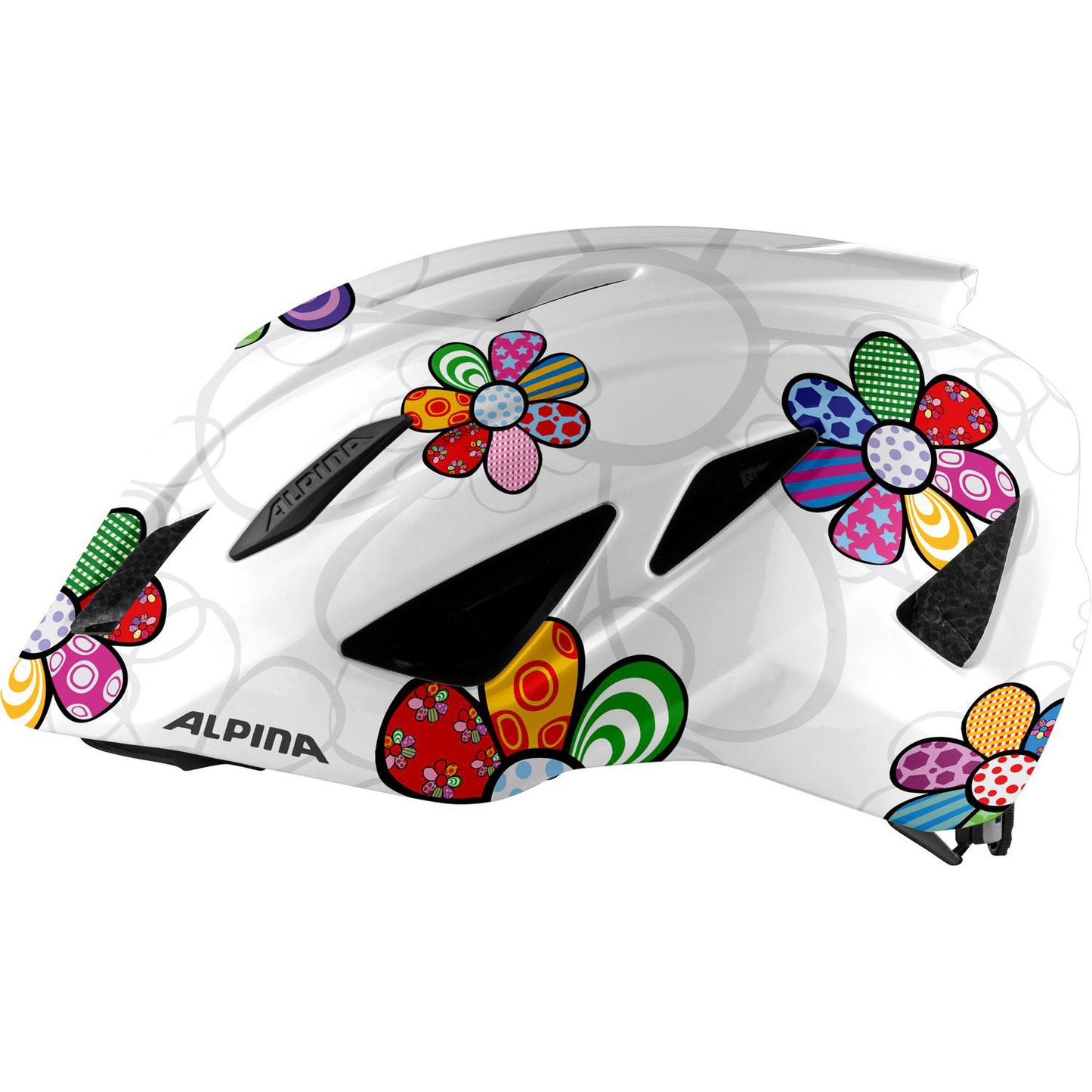 Alpina Helm Pico pearlwhite-flower gloss 50-55