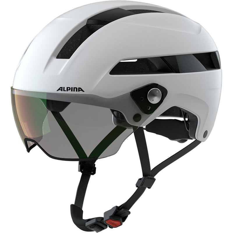 Alpina sports urban helm soho visor v 52-56 mat wit