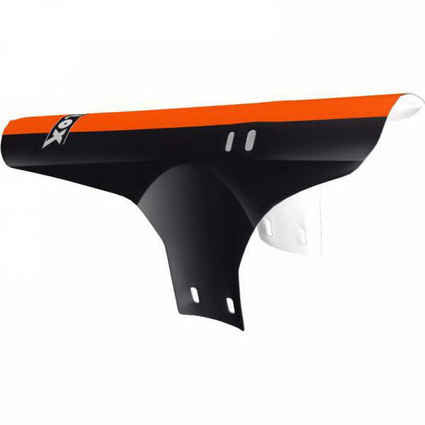 Velox Front Fender Black Orange Plegable