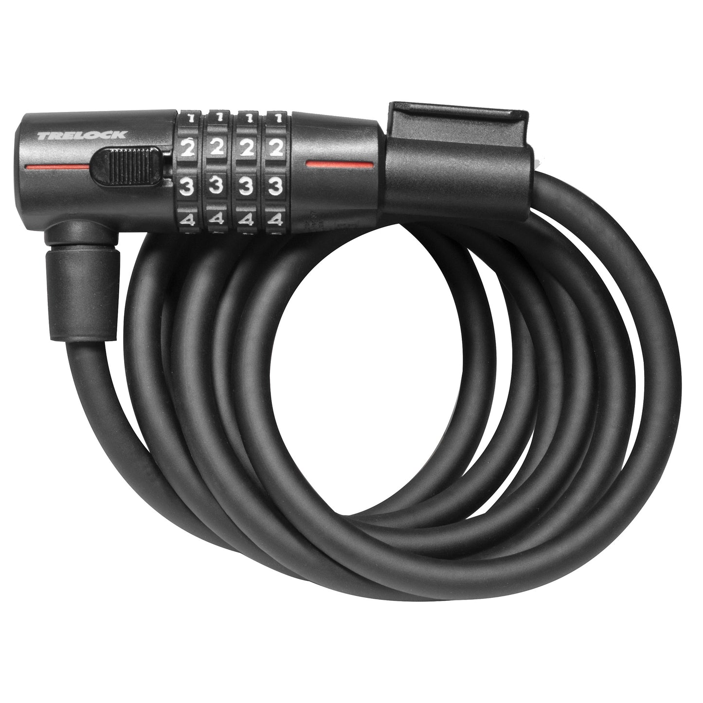 TRELOCK SK312 Código de bloqueo del cable espiral 180 12 mm negro
