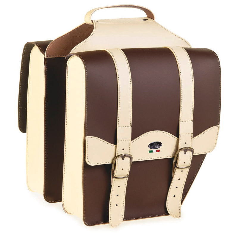 SELLE MONTE GRAPPA Double Bag 17L CRUISER VINTAGE CREMA T.DIRO