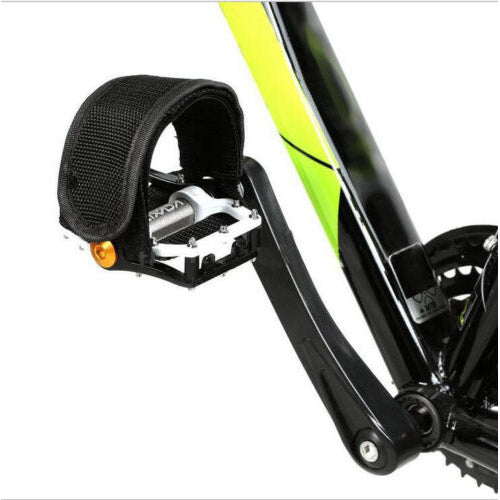 Cinghie di pedale di VWP Fixie Nylon nero