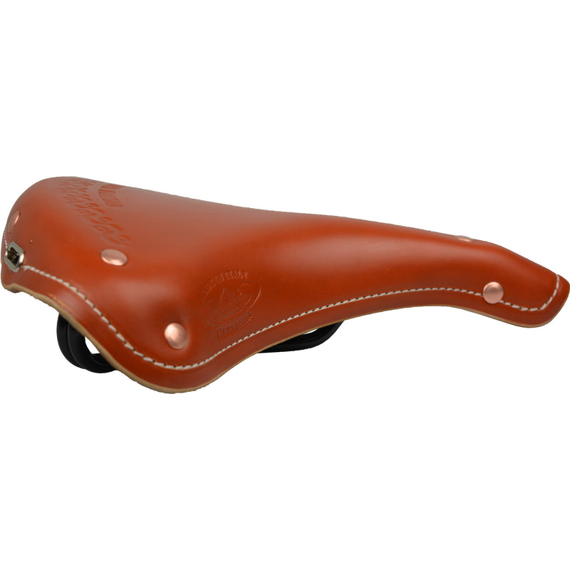 Selle Monte Grappa Saddle Oxford Club Sport Cuero Cognac