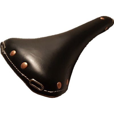 Monte Grappa Saddle Old Sporting Leather Black
