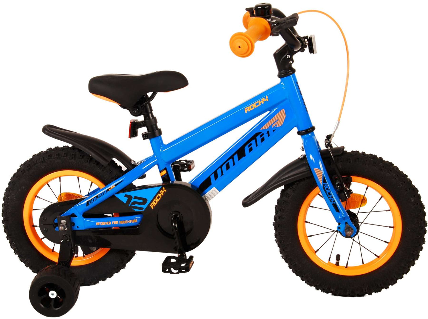 Bicycle per bambini rocciosi di Vlatare - ragazzi - 12 pollici - blu