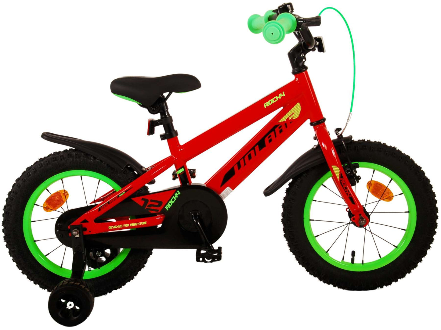 Bicicleta para niños Rocky de Vlare - Niños - 14 pulgadas - Rojo