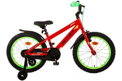Bicicleta para niños Rocky de Vlare - Niños - 18 pulgadas - Rojo