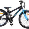 Bicicleta para niños de Volare Rocky - 20 pulgadas - Black Black - 85% ensamblado - 6 velocidades - Colección Prime
