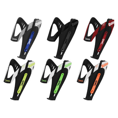 Deda Bidonhouder Gabbia zwart met gele opdruk