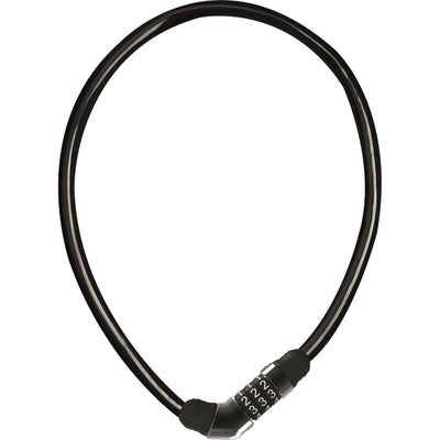 Bloqueo de cable de abus 4408C 65 Negro - 65 cm