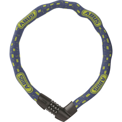 Abus Tresor 1385 75 - Lock de cadena azul (75 cm) - Seguridad de bicicletas