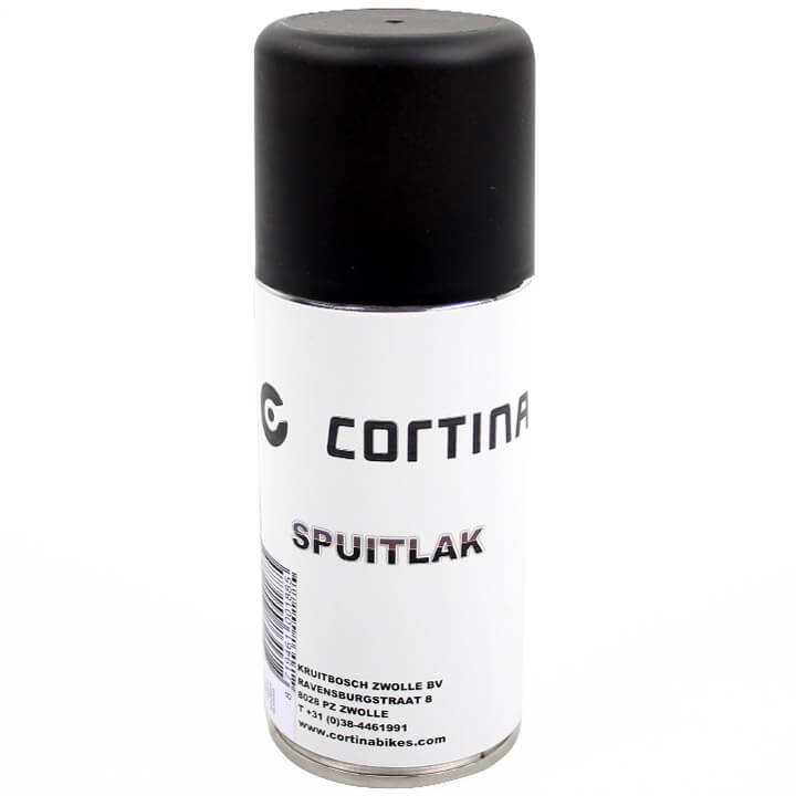 Cortina Spray Lacquer UZZ0001 Black Matt 150ml