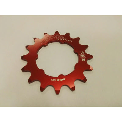 Miche Chainring-Opsteek 21t 1 8 Pista Red Z Borgring