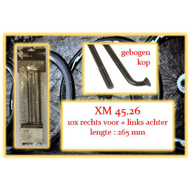 Miche Spaak+Nip. 10x rv+la xm 45.26