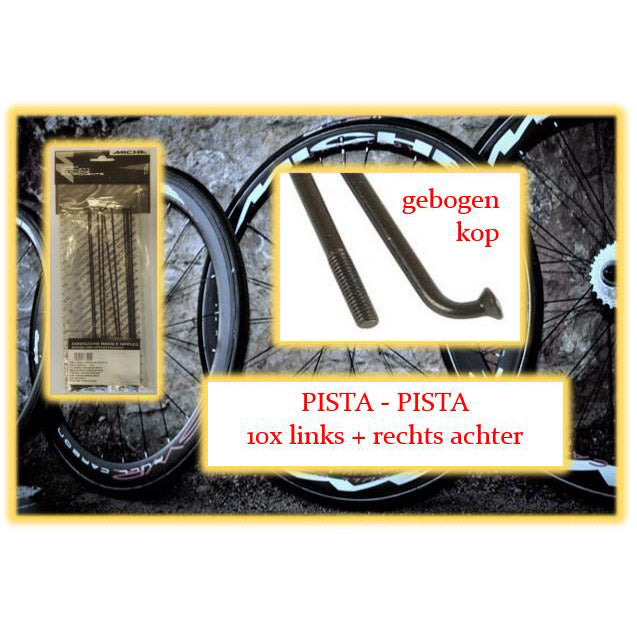 Miche Spaak+Nip. 10x LA+RA Pista Pista