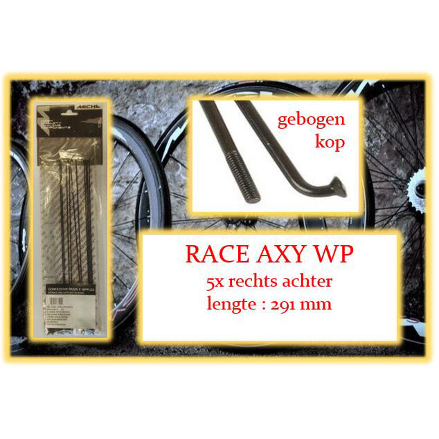 Miche Spaak+Nip. 5x RA Race Axy WP