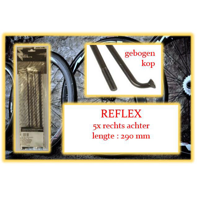 Miche Spaak+Nip. 5x RA Reflex Negro