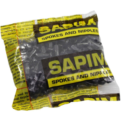 Sapim Spaak Nipple SP13 Black Bag (100 piezas)