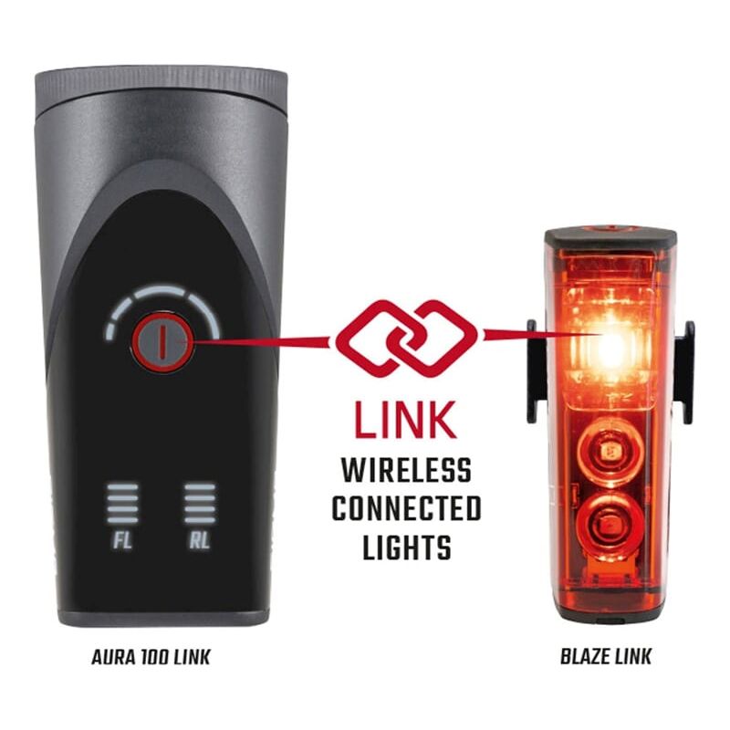 Set di illuminazione Aura 100 Link QR + Blaze Link USB