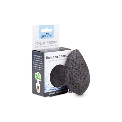 Carbone Skoon Konjac Sponge Bamboo