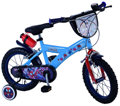 Spidey and his amazing friends Spidey Kinderfiets Jongens 14 inch Blauw Twee handremmen