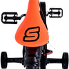 Bicicleta para niños Volare Sportivo - Niños - 14 pulgadas - Neon Oranje Black - Dos frenos de mano