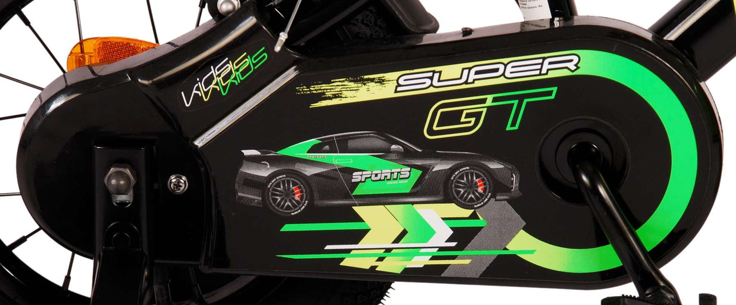 Volare Super GT Kinderfiets - Jongens - 12 inch - Groen - Twee handremmen