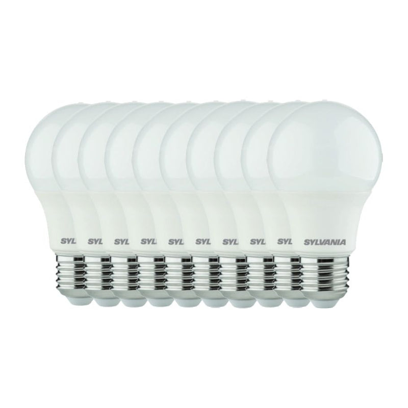 Sylvania LED LAMPE E27 806 LM BOL MAT 10 pezzi