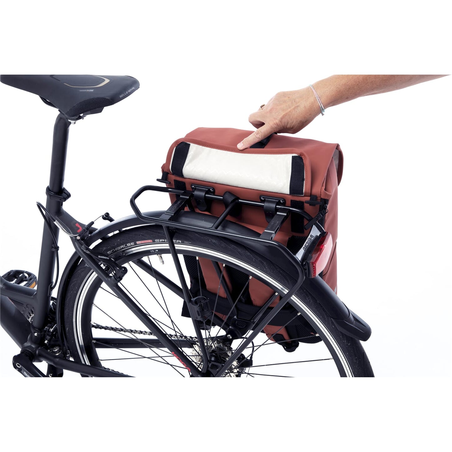 Odense Backpack - Stevige rugzak voor fiets - 18L - Rust