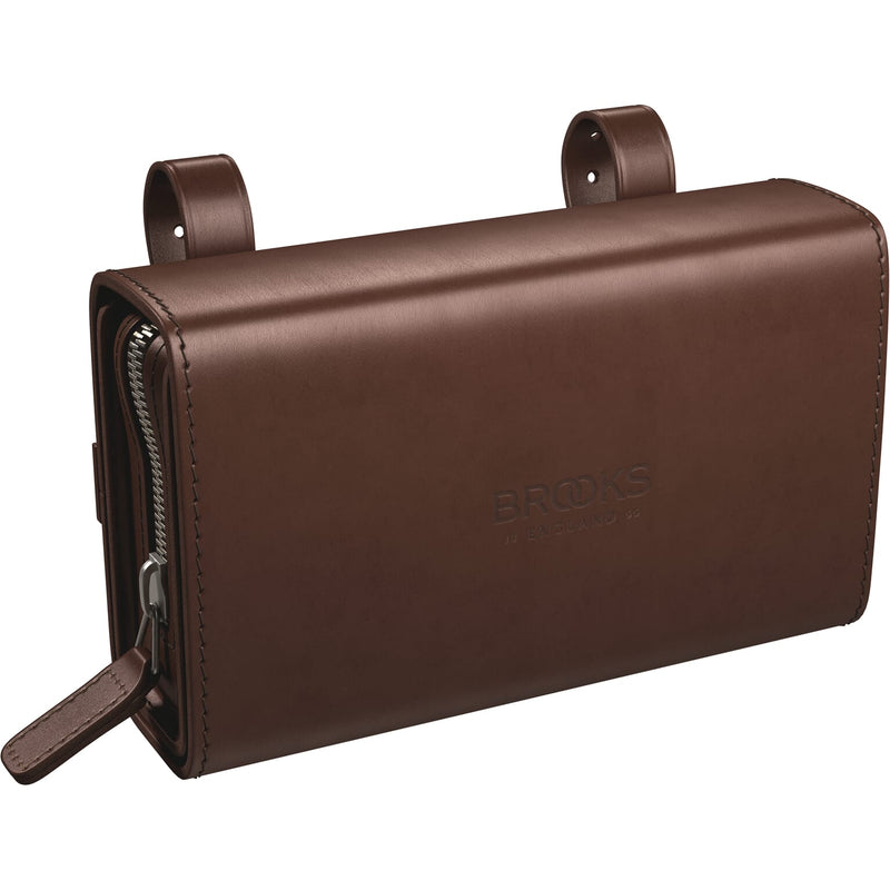 Brooks Saddle Bag Brown a forma di D
