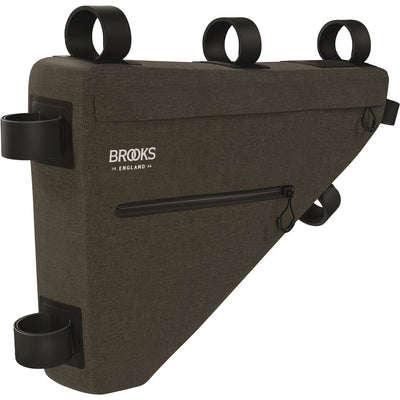 Brooks Scape Frametas - Waterdichte fietsframetas, 5,5L, Groen