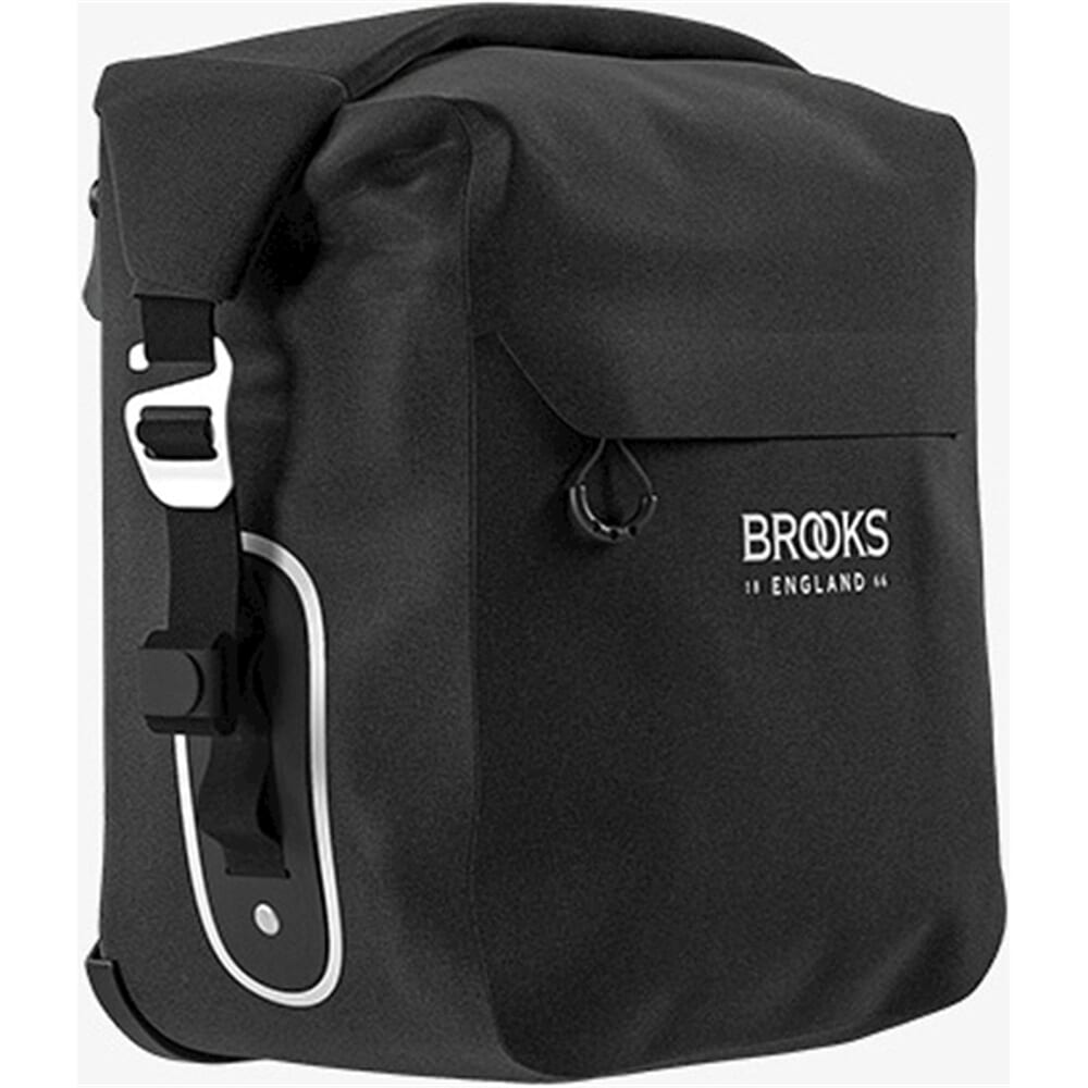 Brooks Scape Pannier S Black - Bolsa impermeable para bicicletas Tour (10-13L)