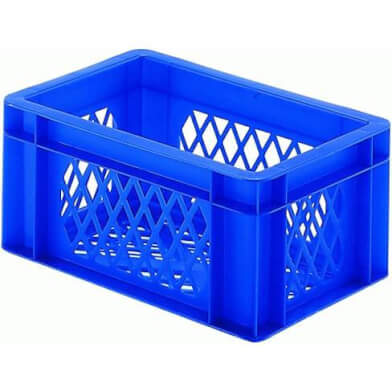 Bicycle Crate Luggage Crate Mini Azul 30x20x14.5 cm